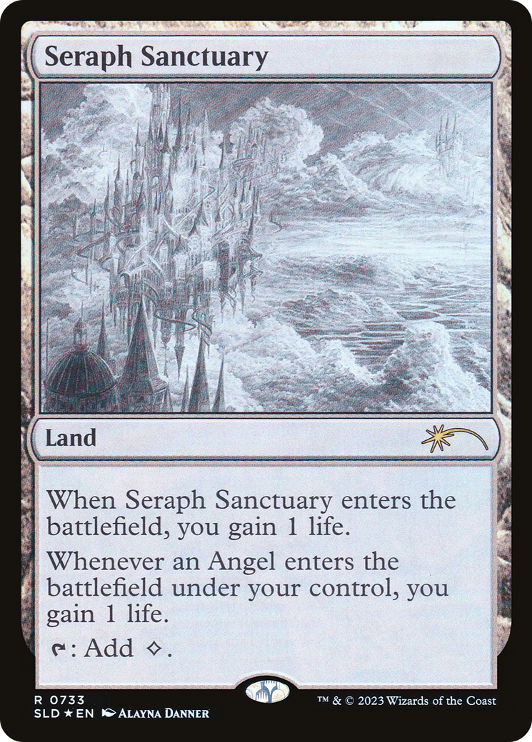 Seraph Sanctuary (Sketch) [Secret Lair Drop Promos] | Tables and Towers