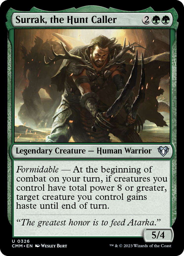 Surrak, the Hunt Caller [Commander Masters] | Tables and Towers