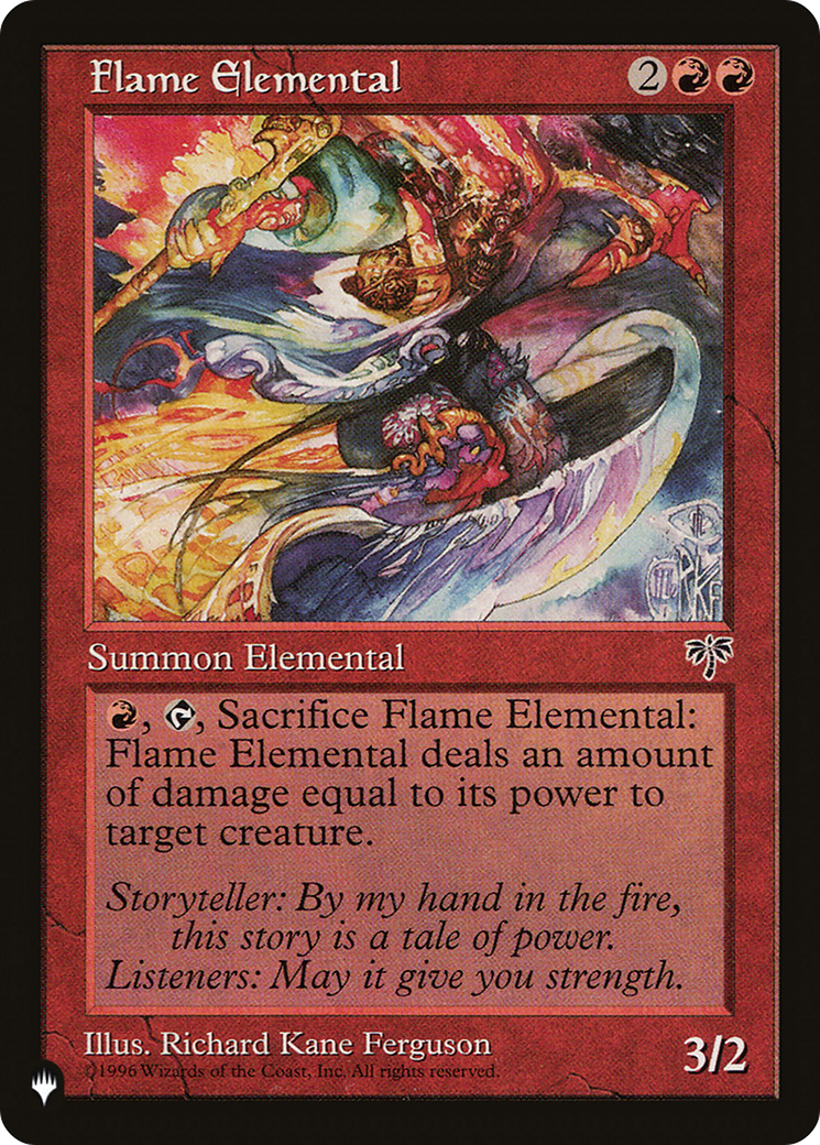 Flame Elemental [The List Reprints] | Tables and Towers