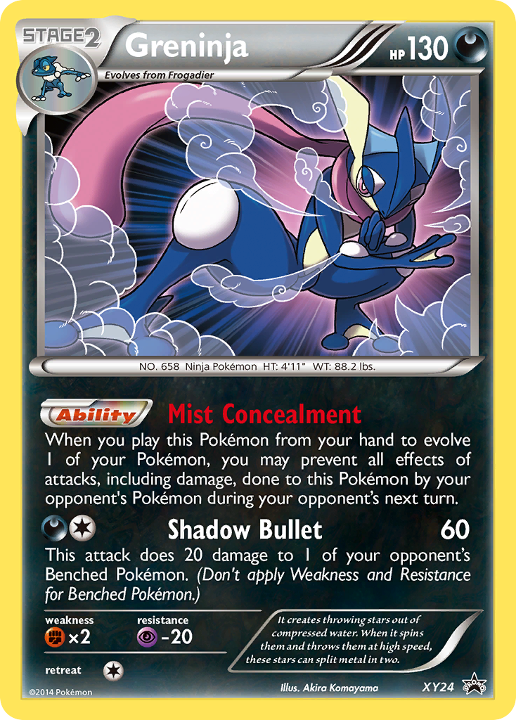 Greninja (XY24) [XY: Black Star Promos] | Tables and Towers