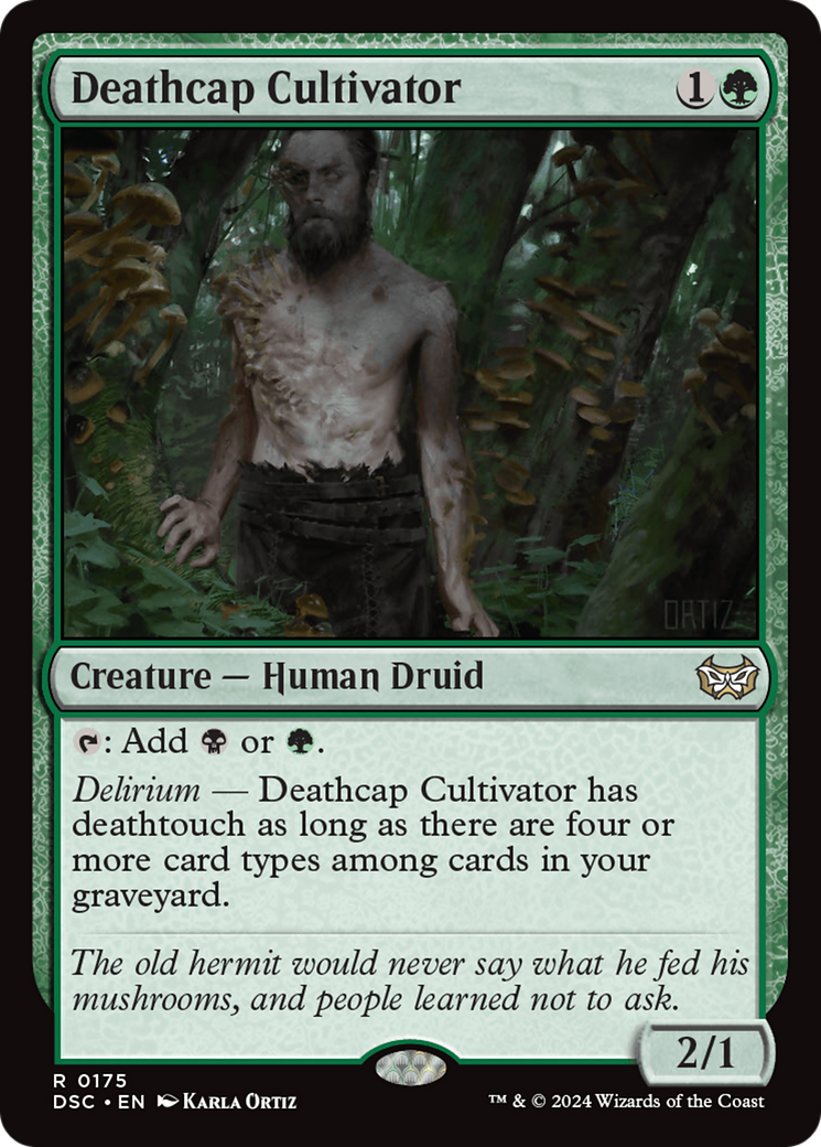 Deathcap Cultivator [Duskmourn: House of Horror Commander] | Tables and Towers