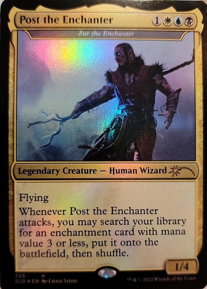 Zur the Enchanter - Post the Enchanter [Secret Lair Drop Promos] | Tables and Towers