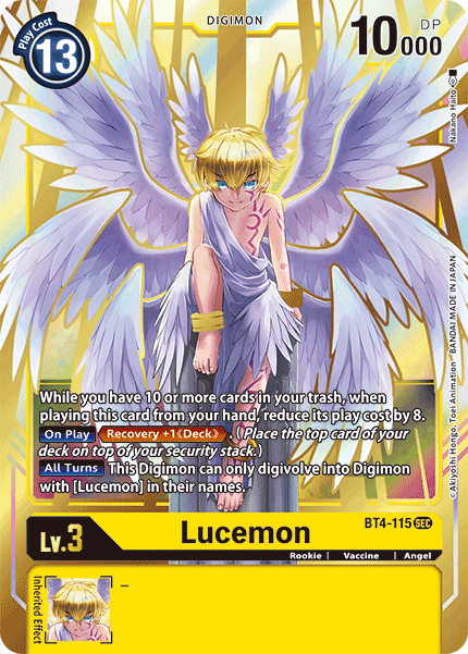 Lucemon [BT4-115] [Great Legend] | Tables and Towers