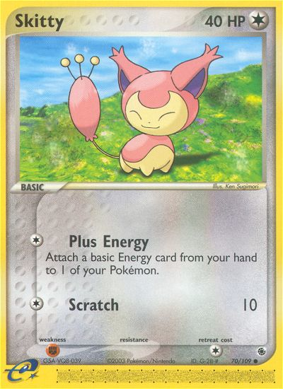 Skitty (70/109) [EX: Ruby & Sapphire] | Tables and Towers