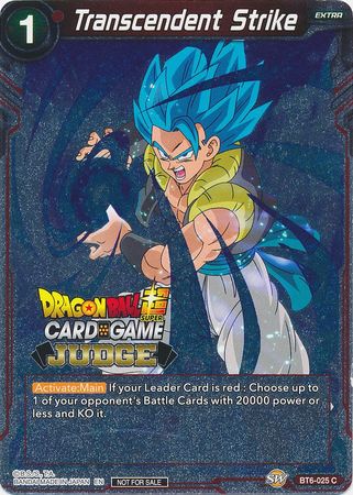 Transcendent Strike (BT6-025) [Judge Promotion Cards] | Tables and Towers