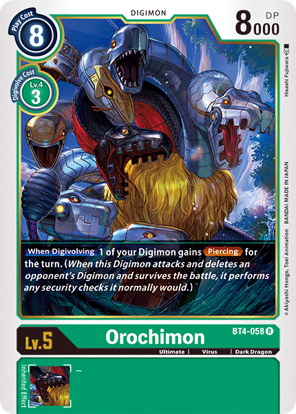 Orochimon [BT4-058] [Great Legend] | Tables and Towers