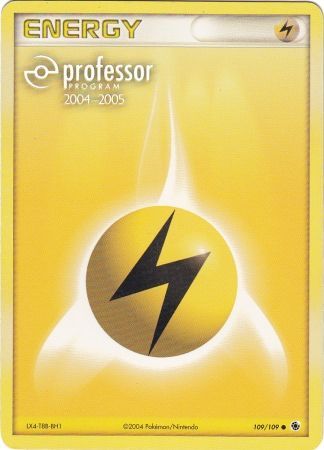 Lightning Energy (109/109) (2004 2005) [Professor Program Promos] | Tables and Towers