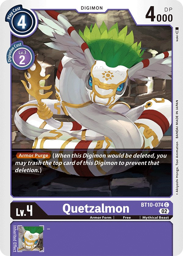 Quetzalmon [BT10-074] [Xros Encounter] | Tables and Towers