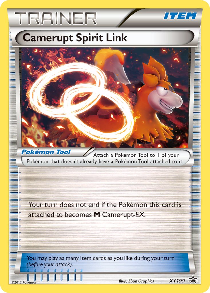 Camerupt Spirit Link (XY199) [XY: Black Star Promos] | Tables and Towers