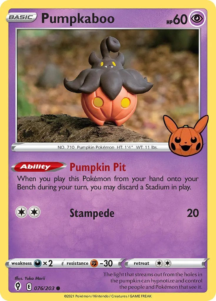 Pumpkaboo (076/203) [Trick or Trade] | Tables and Towers