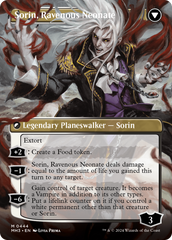 Sorin of House Markov // Sorin, Ravenous Neonate (Borderless) [Modern Horizons 3] | Tables and Towers