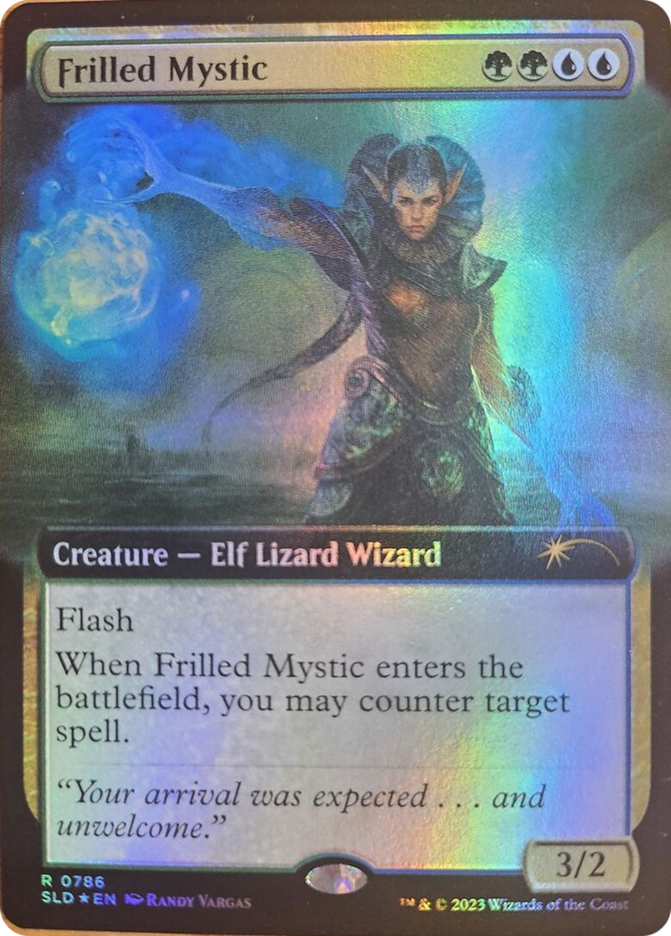 Frilled Mystic (Extended Art) [Secret Lair Drop Series] | Tables and Towers