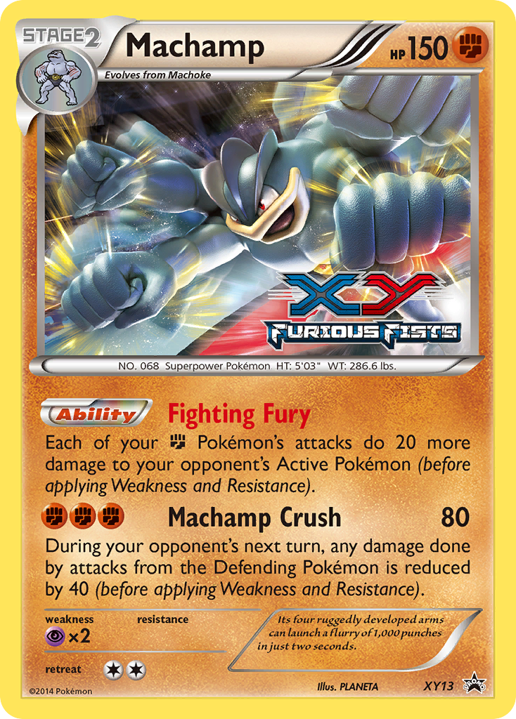 Machamp (XY13) [XY: Black Star Promos] | Tables and Towers