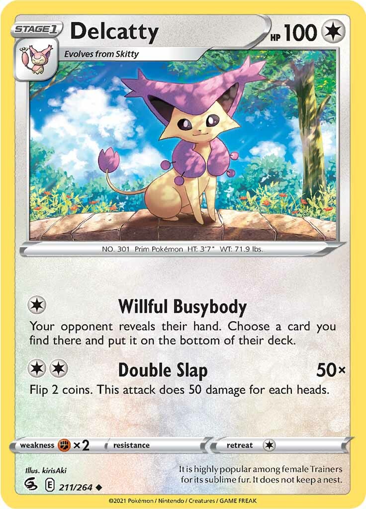 Delcatty (211/264) [Sword & Shield: Fusion Strike] | Tables and Towers