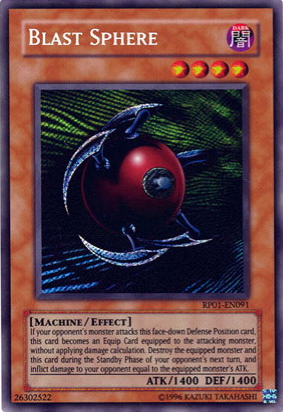 Blast Sphere [RP01-EN091] Secret Rare | Tables and Towers