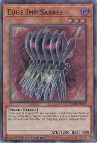 Edge Imp Sabres [LART-EN015] Ultra Rare | Tables and Towers