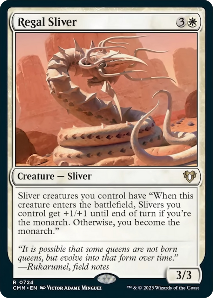 Regal Sliver [Commander Masters] | Tables and Towers