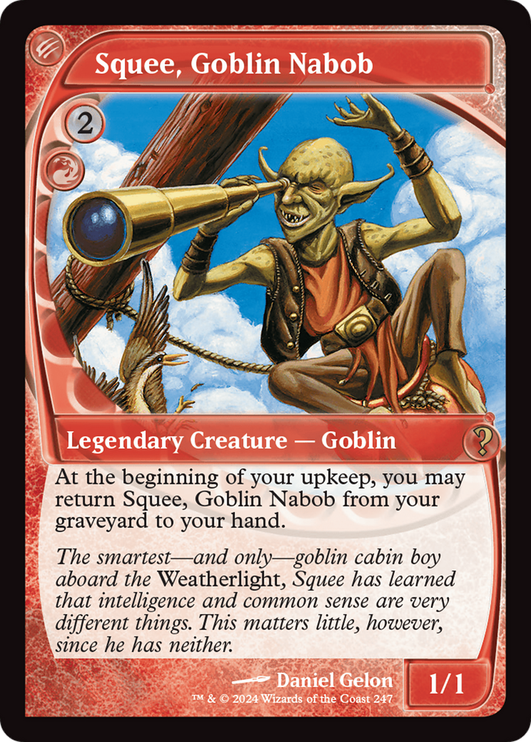 Squee, Goblin Nabob (Future Sight) [Mystery Booster 2] | Tables and Towers