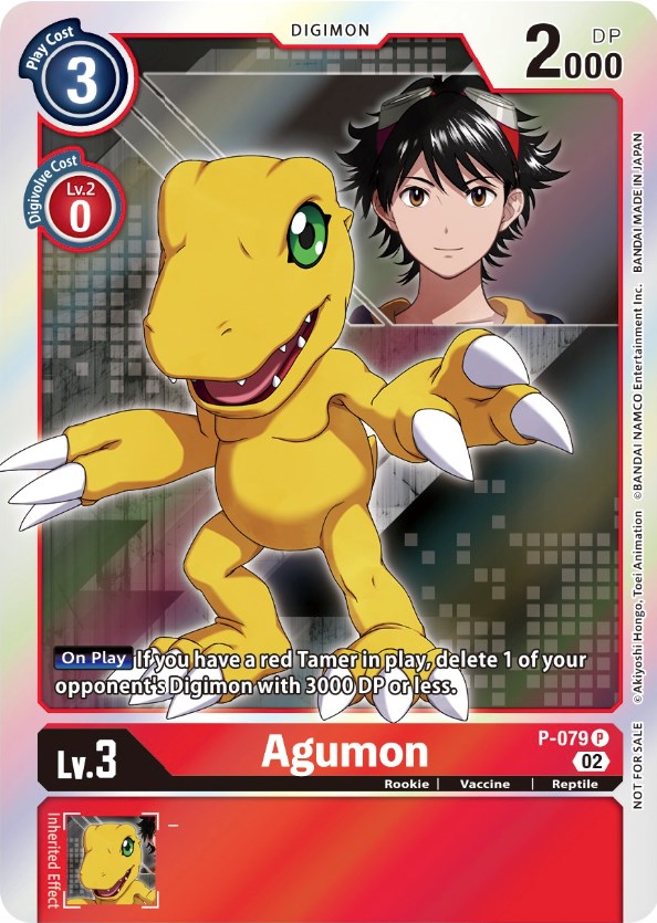 Agumon [P-079] (Digimon Survive Anime Expo 2022) [Promotional Cards] | Tables and Towers