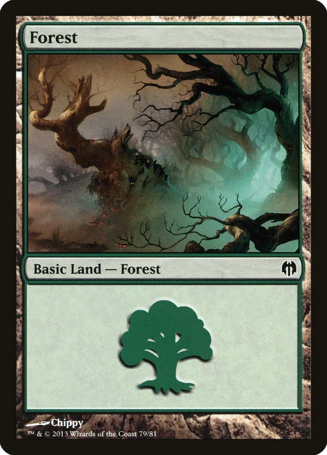 Forest (79) [Duel Decks: Heroes vs. Monsters] | Tables and Towers