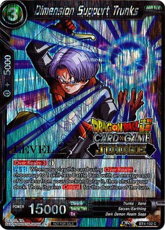 Dimension Support Trunks (Level 2) (BT4-102) [Judge Promotion Cards] | Tables and Towers