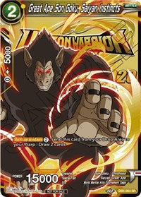 Great Ape Son Goku, Saiyan Instincts (DB1-064) [Tournament Promotion Cards] | Tables and Towers