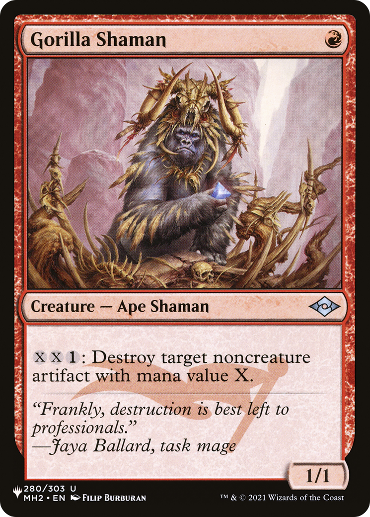 Gorilla Shaman [The List Reprints] | Tables and Towers