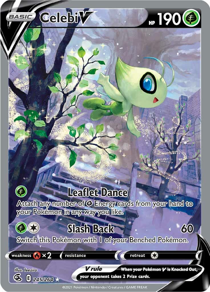 Celebi V (245/264) [Sword & Shield: Fusion Strike] | Tables and Towers