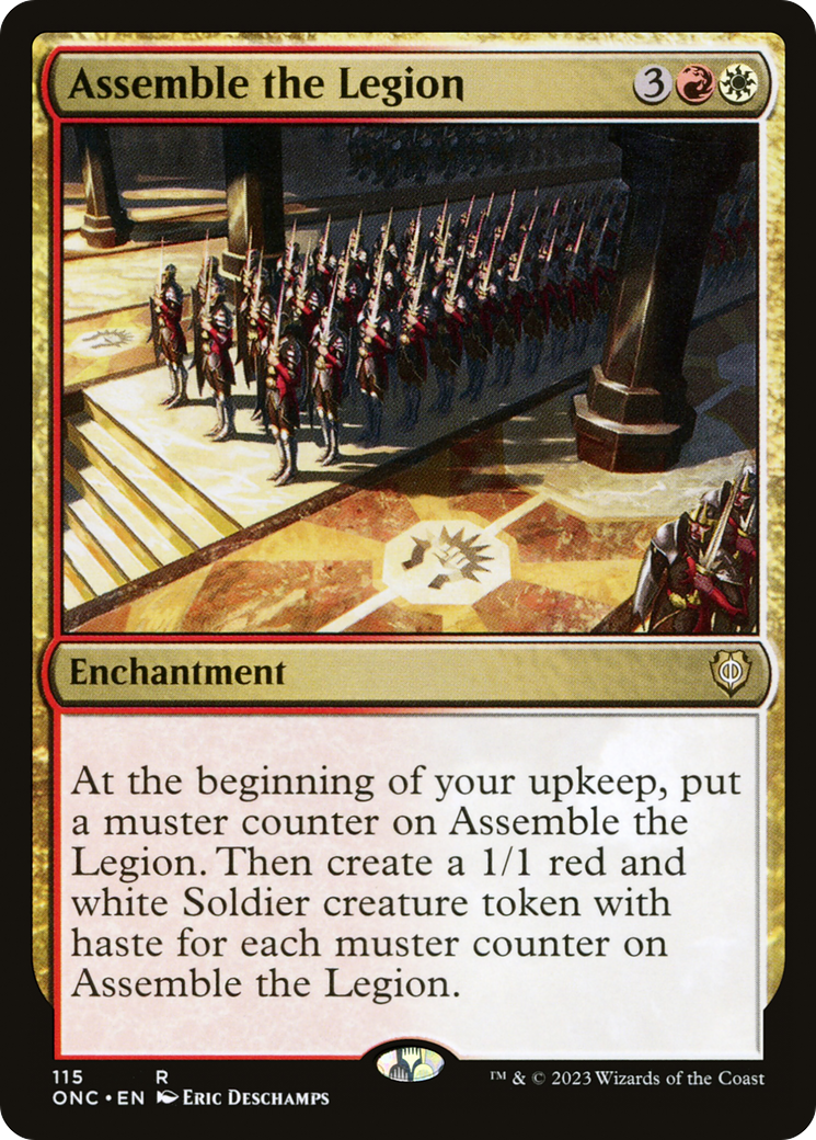 Assemble the Legion [Phyrexia: All Will Be One Commander] | Tables and Towers