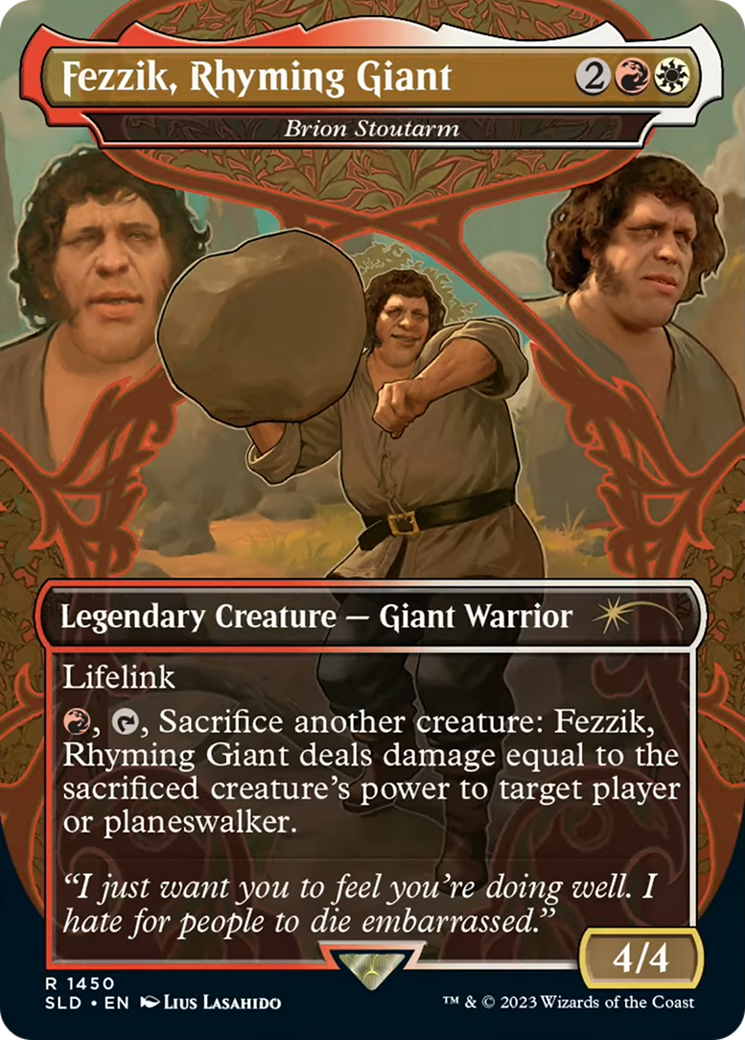 Fezzik, Rhyming Giant - Brion Stoutarm [Secret Lair Drop Series] | Tables and Towers