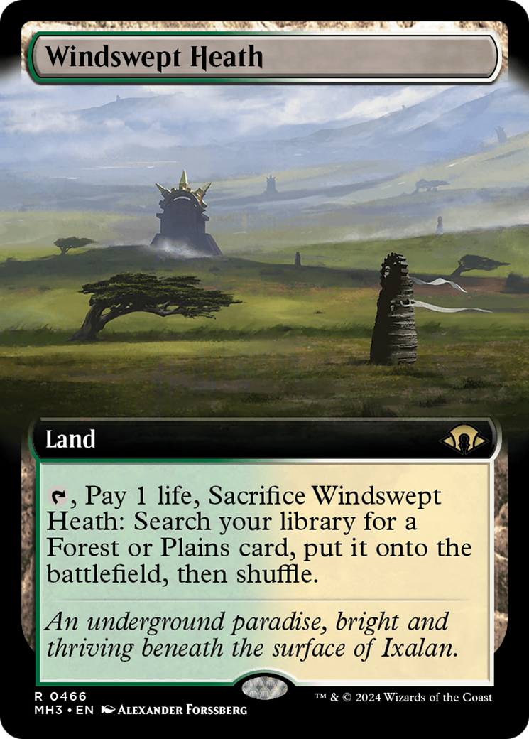 Windswept Heath (Extended Art) [Modern Horizons 3] | Tables and Towers