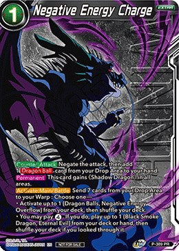 Negative Energy Charge (Tournament Pack Vol. 8) (Winner) (P-389) [Tournament Promotion Cards] | Tables and Towers