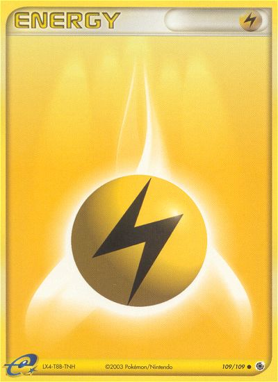 Lightning Energy (109/109) [EX: Ruby & Sapphire] | Tables and Towers