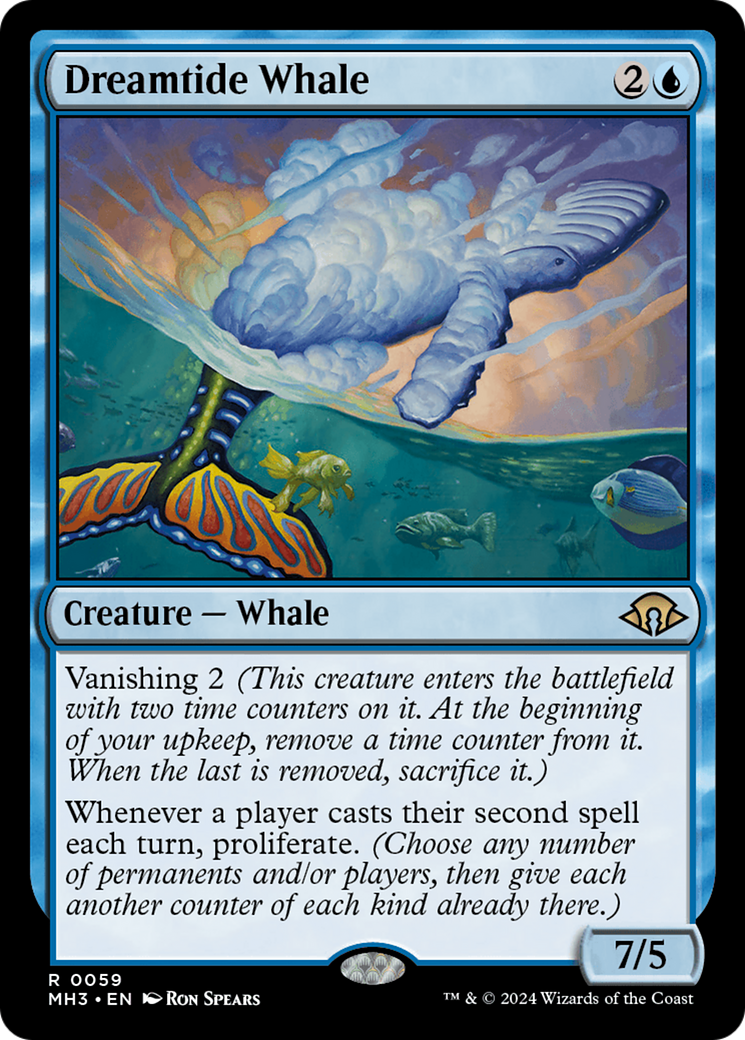 Dreamtide Whale [Modern Horizons 3] | Tables and Towers