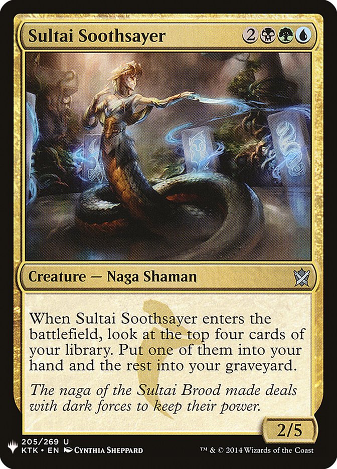 Sultai Soothsayer [Mystery Booster] | Tables and Towers