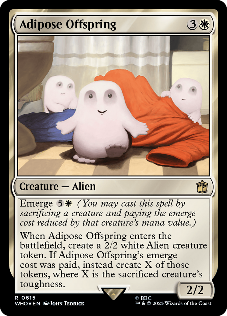 Adipose Offspring (Surge Foil) [Doctor Who] | Tables and Towers