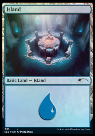 Island (Archaeology) (551) [Secret Lair Drop Promos] | Tables and Towers