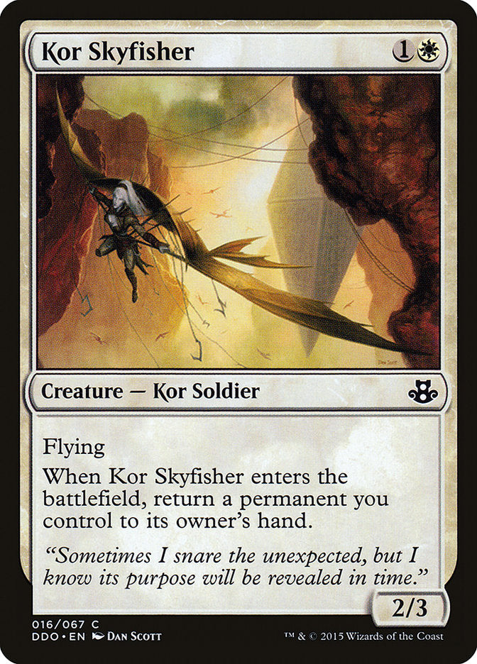 Kor Skyfisher [Duel Decks: Elspeth vs. Kiora] | Tables and Towers