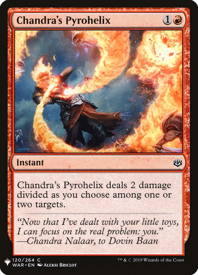 Chandra's Pyrohelix [Mystery Booster] | Tables and Towers