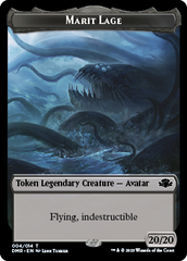 Insect // Marit Lage Double-Sided Token [Dominaria Remastered Tokens] | Tables and Towers