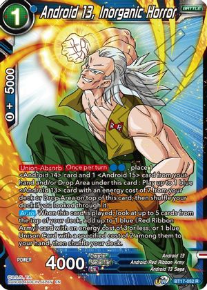 Android 13, Inorganic Horror (BT17-052) [Ultimate Squad] | Tables and Towers