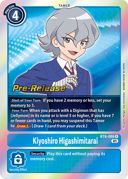 Kiyoshiro Higashimitarai [BT9-086] [X Record Pre-Release Promos] | Tables and Towers