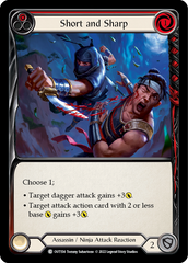 Short and Sharp (Red) [OUT154] (Outsiders) | Tables and Towers