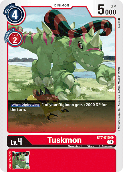 Tuskmon [BT7-010] [Next Adventure] | Tables and Towers