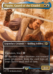 Pippin, Guard of the Citadel (Borderless Alternate Art) [The Lord of the Rings: Tales of Middle-Earth] | Tables and Towers