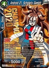 Android 21, Scholarly Gambit (P-202) [Promotion Cards] | Tables and Towers