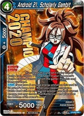 Android 21, Scholarly Gambit (P-202) [Promotion Cards] | Tables and Towers