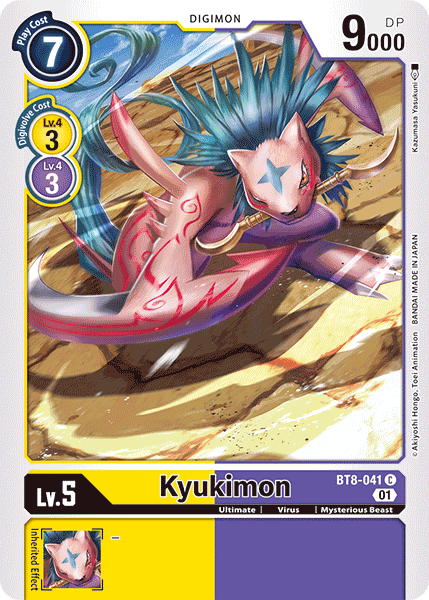 Kyukimon [BT8-041] [New Awakening] | Tables and Towers