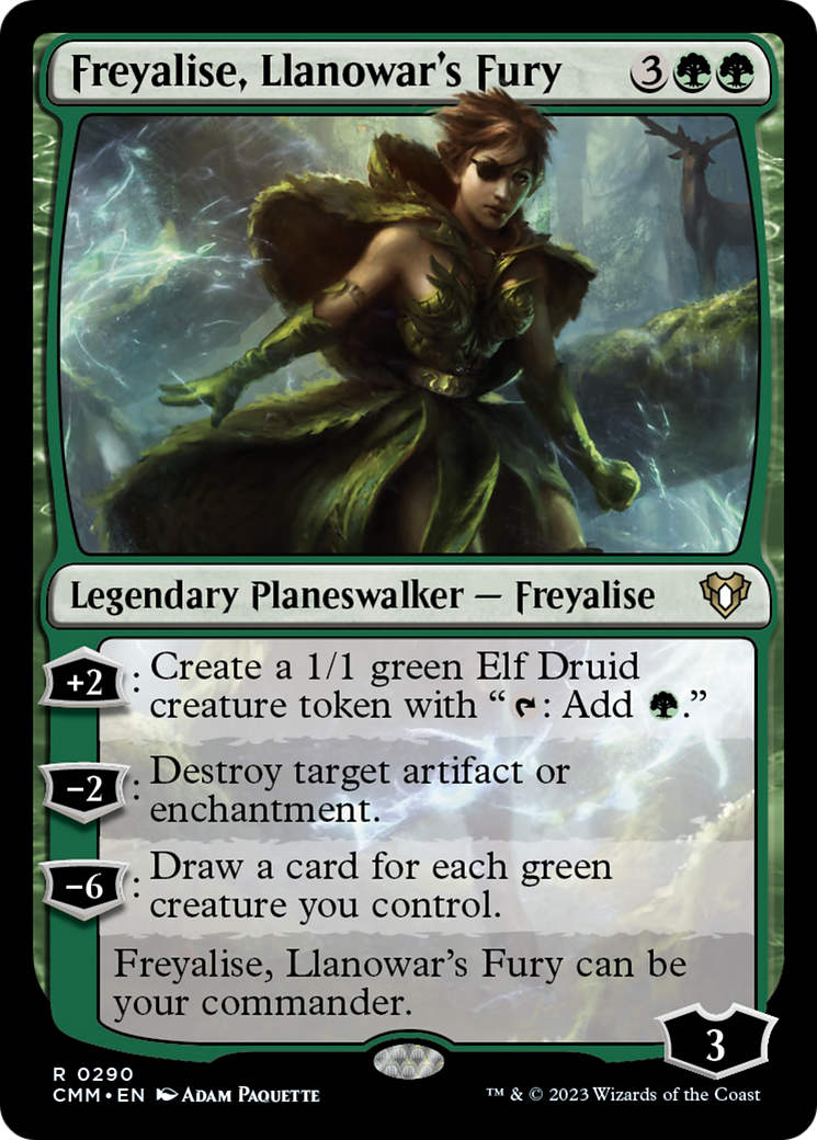 Freyalise, Llanowar's Fury [Commander Masters] | Tables and Towers