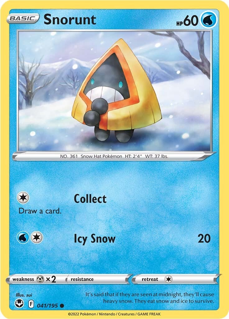 Snorunt (041/195) [Sword & Shield: Silver Tempest] | Tables and Towers